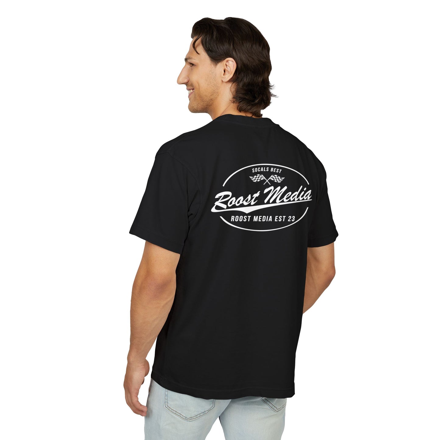 The Staple Roost Media Tee Black