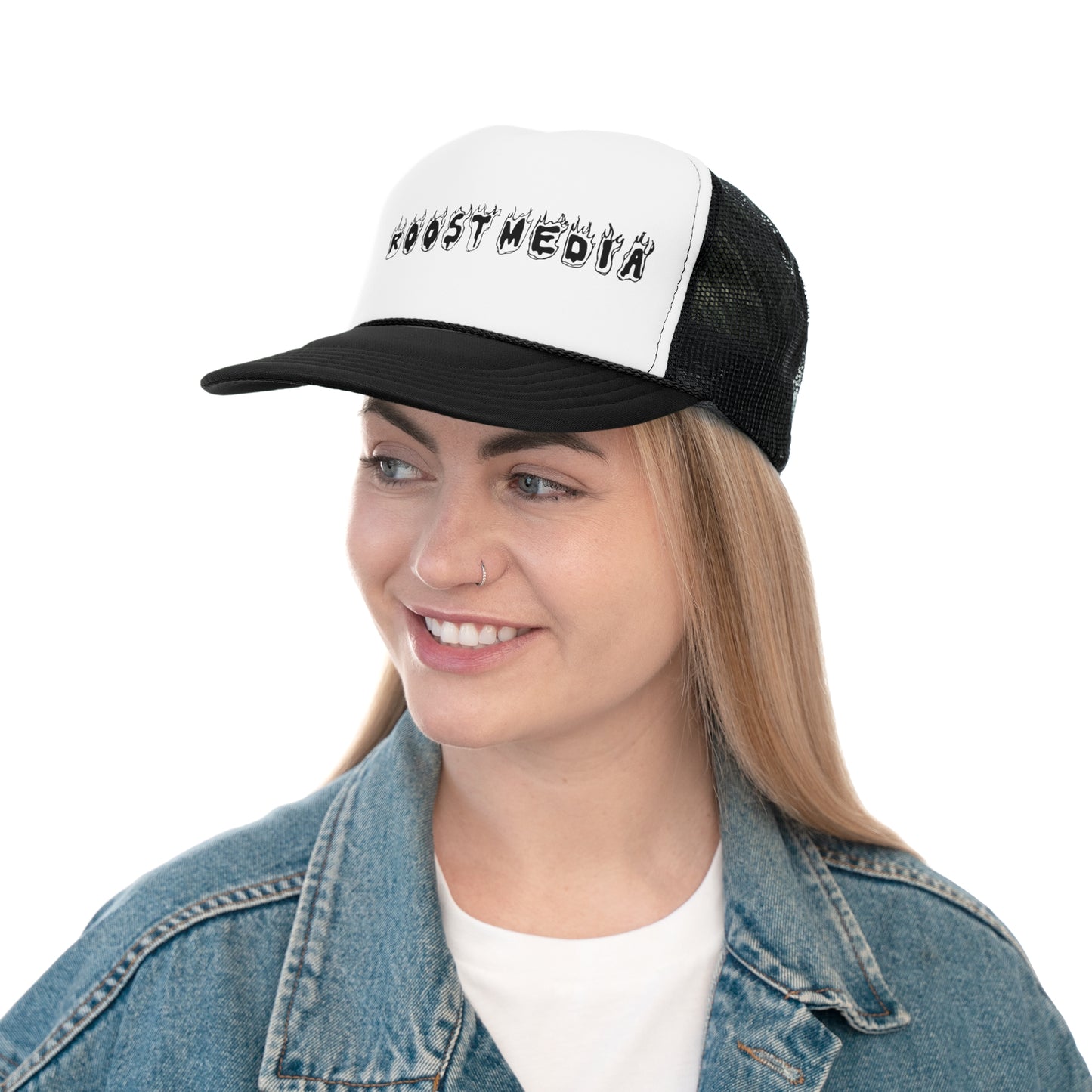 On Fire RoostMedia Trucker Cap