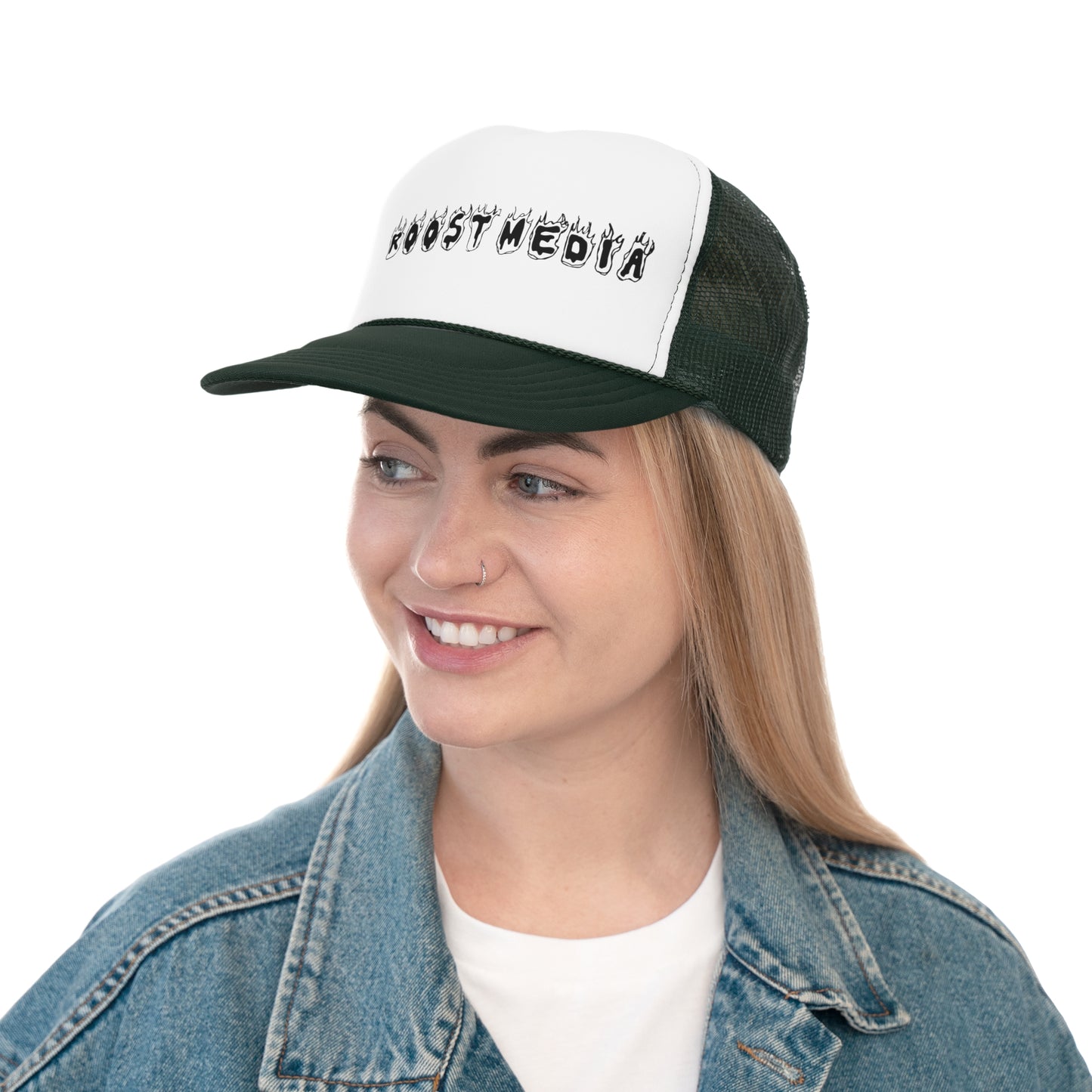 On Fire RoostMedia Trucker Cap
