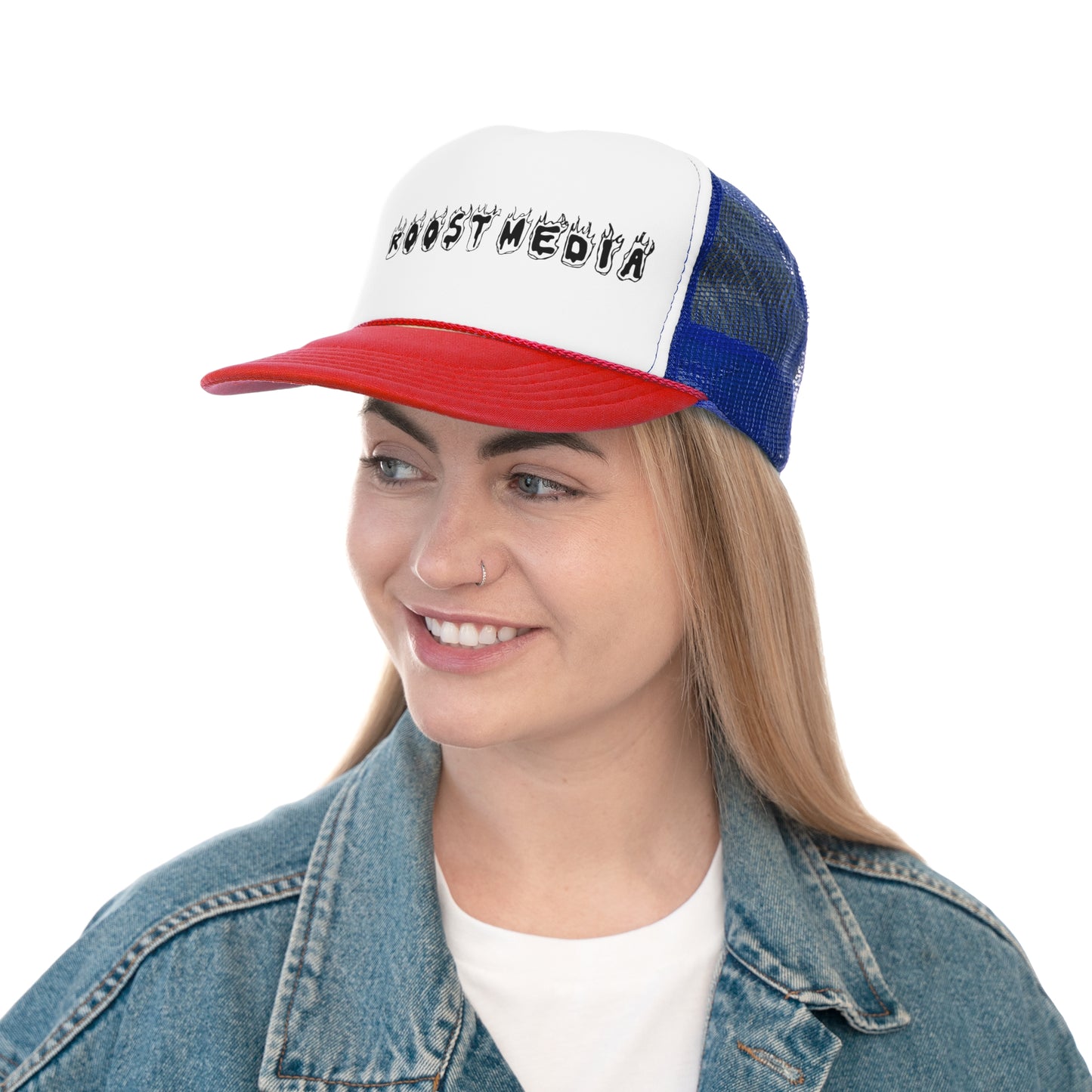 On Fire RoostMedia Trucker Cap