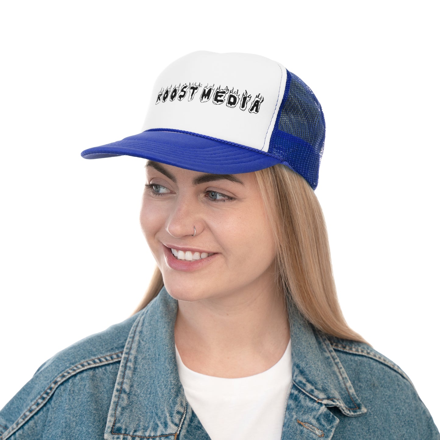 On Fire RoostMedia Trucker Cap
