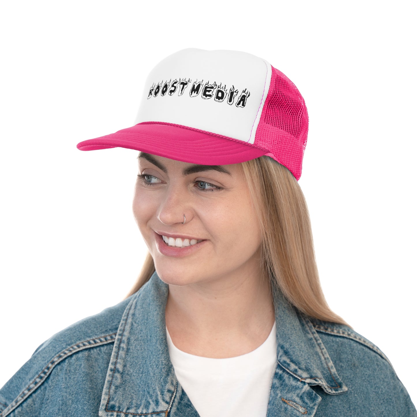 On Fire RoostMedia Trucker Cap