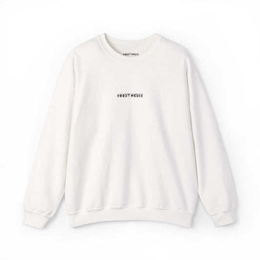 Roost Media on Fire Embroidered Sweatshirt