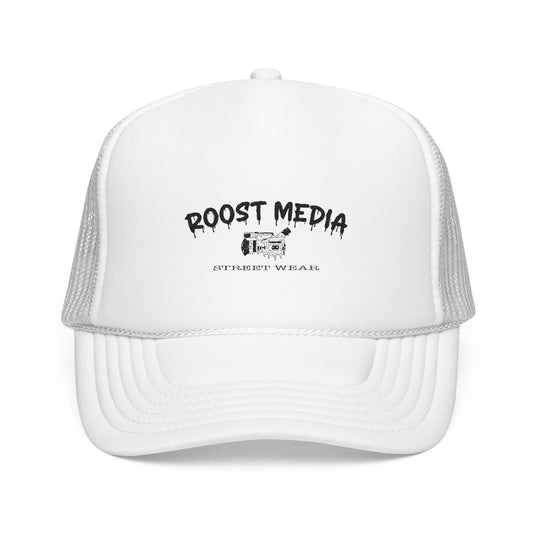 Roost Media Embroidered Foam Trucker Hat