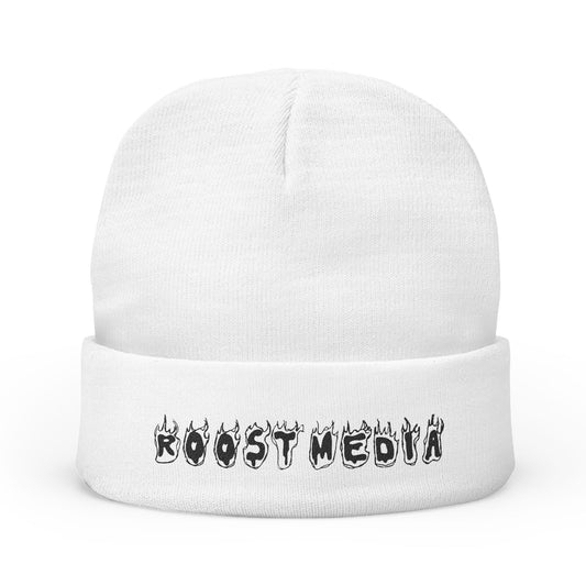 Roost Media Embroidered beanie